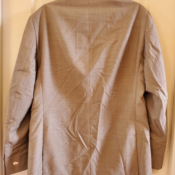 CALVIN KLEIN Slim-Fit Wool-Blend Suit Separates Sportcoat Size 42R - Picture 3 of 9